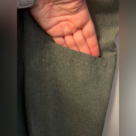 Duluth Trading Company Pants Men’s 42 X 32 Stretch Gray Green Flex Work Outdoor - Picture 6 of 10